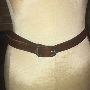Lane Bryant leather belt - brown
